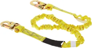 Safe Lanyard with Captive Lock Carabiner for Arborist Tree Climber Outdoor