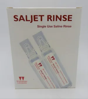 Saljet Single Use Saline Rinse- 12 X 30mL. PACK OF 1