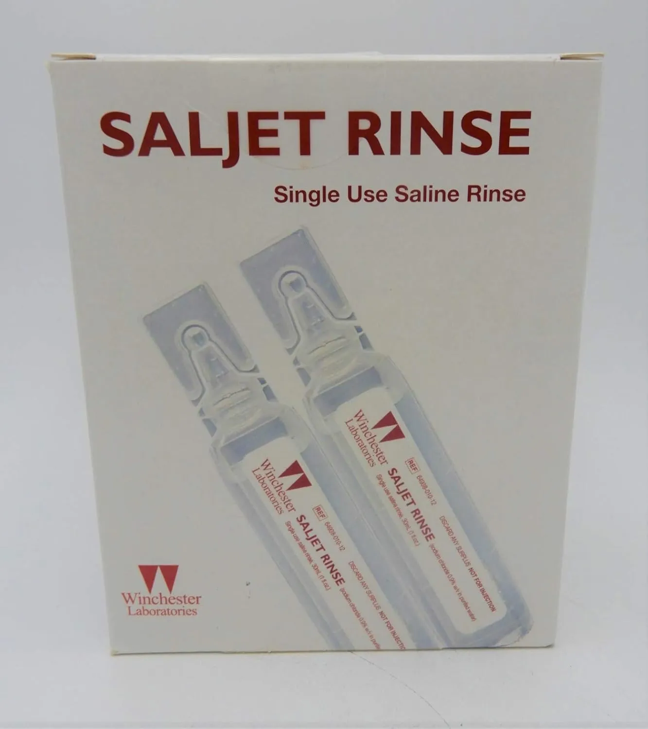 Saljet Single Use Saline Rinse- 12 X 30mL. PACK OF 1