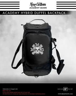 Sambo Jiu Jitsu Academy Hybrid Duffel Backpack #811 B