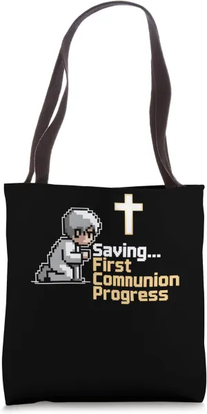 Saving First Communion Progress Tote Bag
