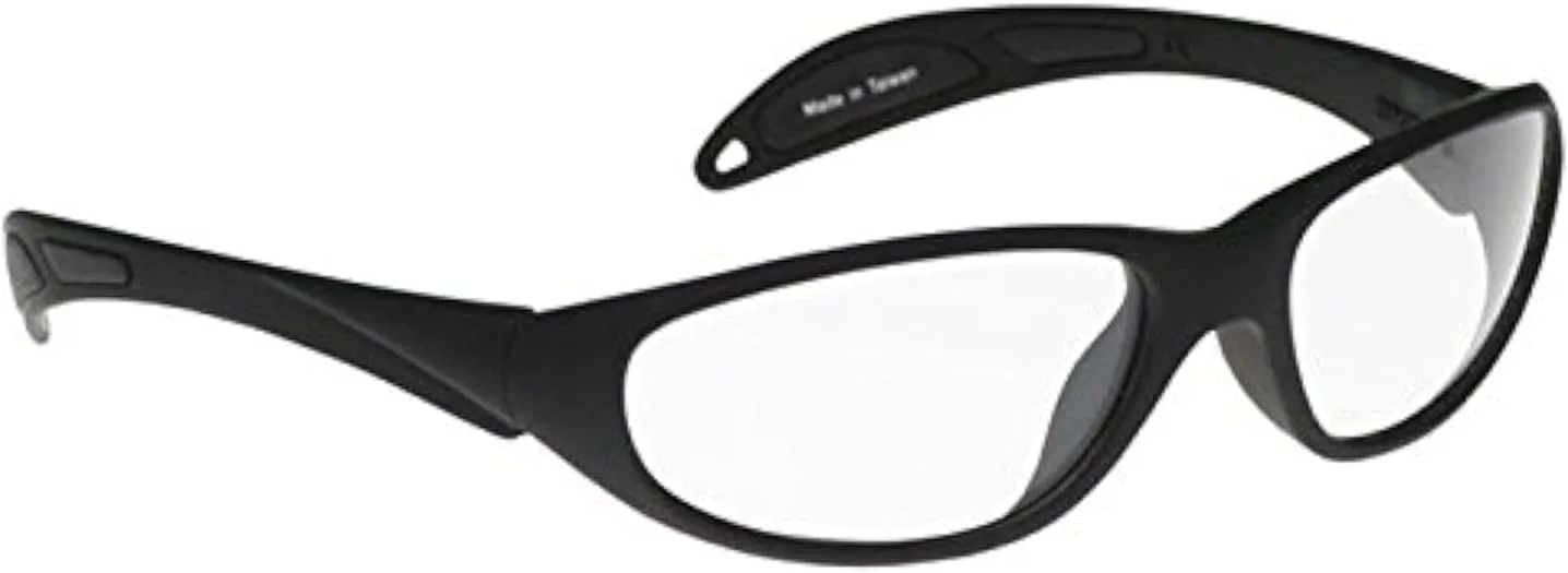 Schott SF-6 HT X-Ray Protective Lead Glasses, Black Maxx Wrap Safety Frame, 62x18x145mm