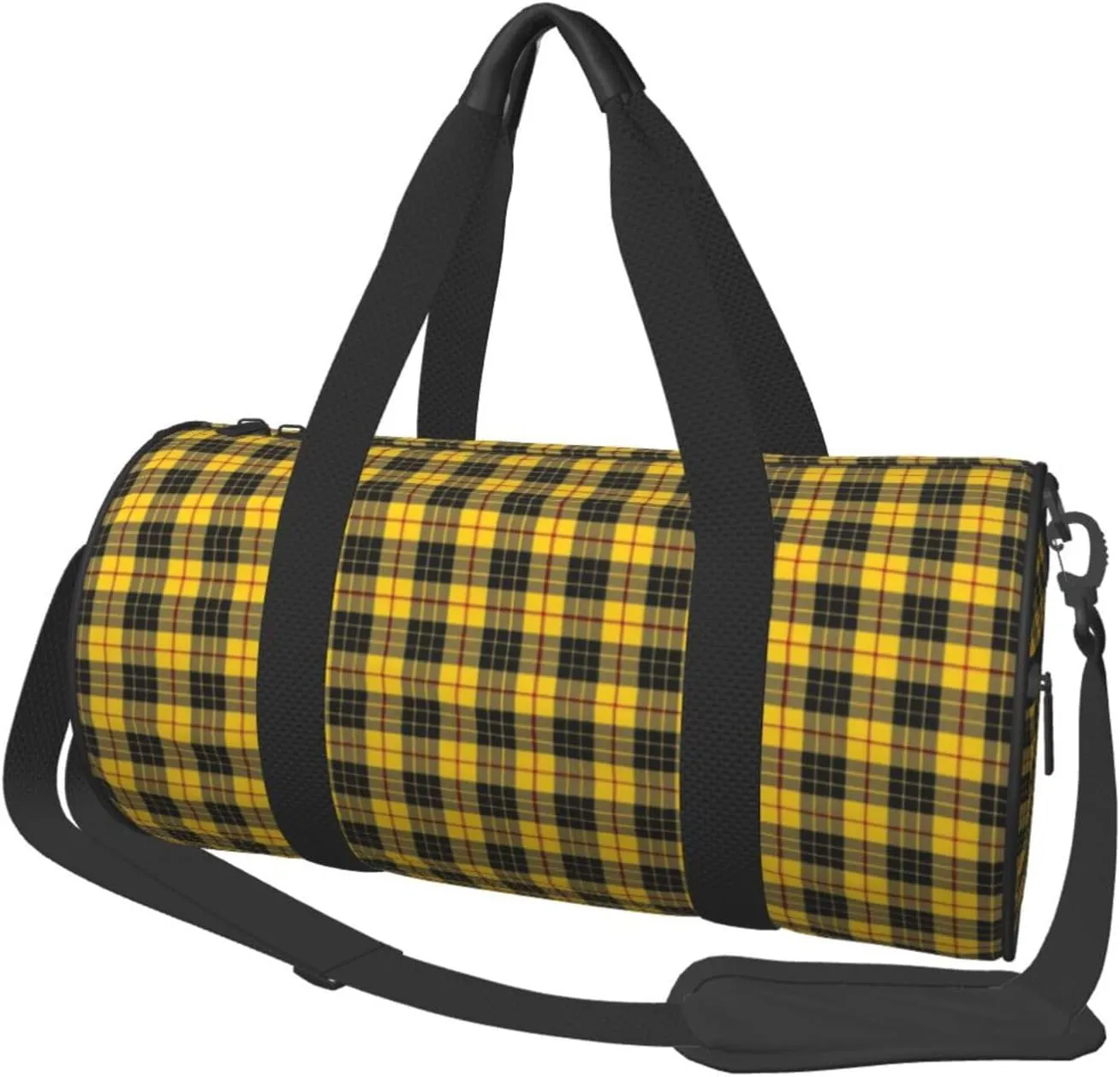 Scottish Clan Macleod Tartan Sports Gym Duffel Bag For Men Women Weekender Travel Workout Training Handbag