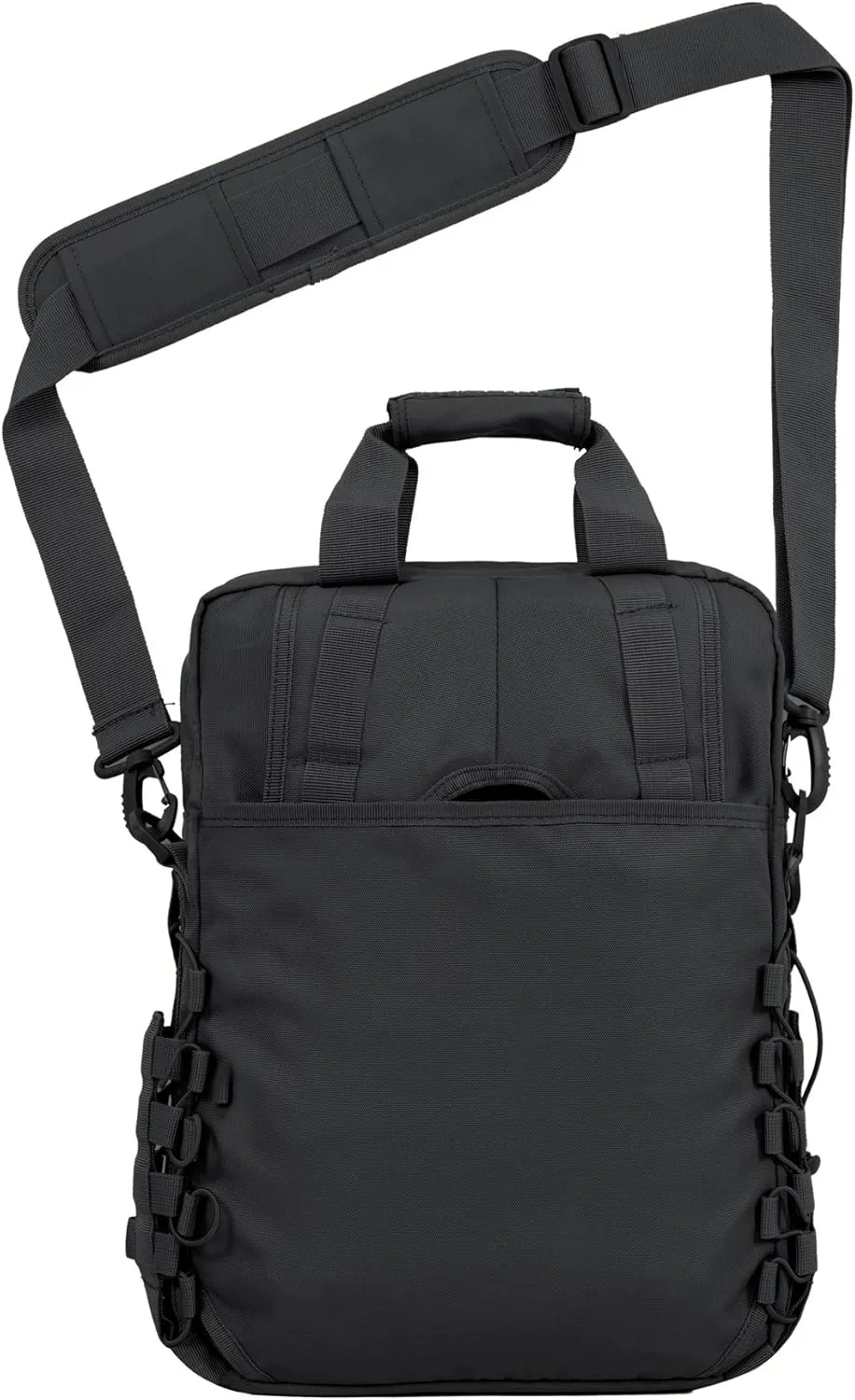 Seibertron Waterproof Molle Tactical 15.6"(inch) Laptop Sling Bag Backpack Black
