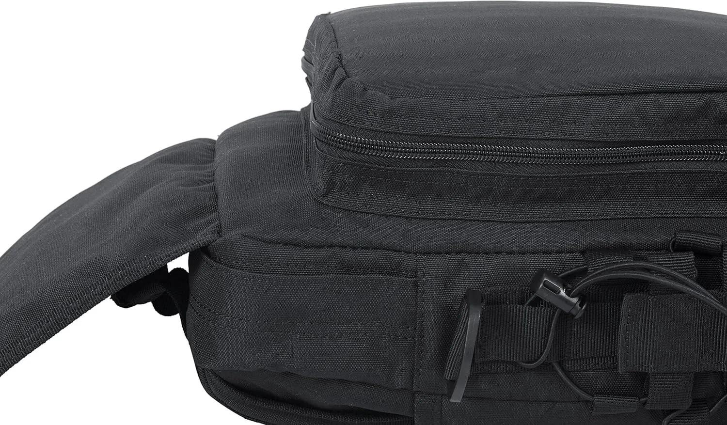 Seibertron Waterproof Molle Tactical 15.6"(inch) Laptop Sling Bag Backpack Black