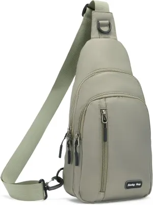 Seoky Rop Small Sling Bag Crossbody for Men Women One Strap Shoulder Cross Body Bag Sling Backpack for Travel