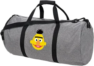 Sesame Street Bert Head Lightweight Duffel Bag for Sports and Gym Packable for Travel