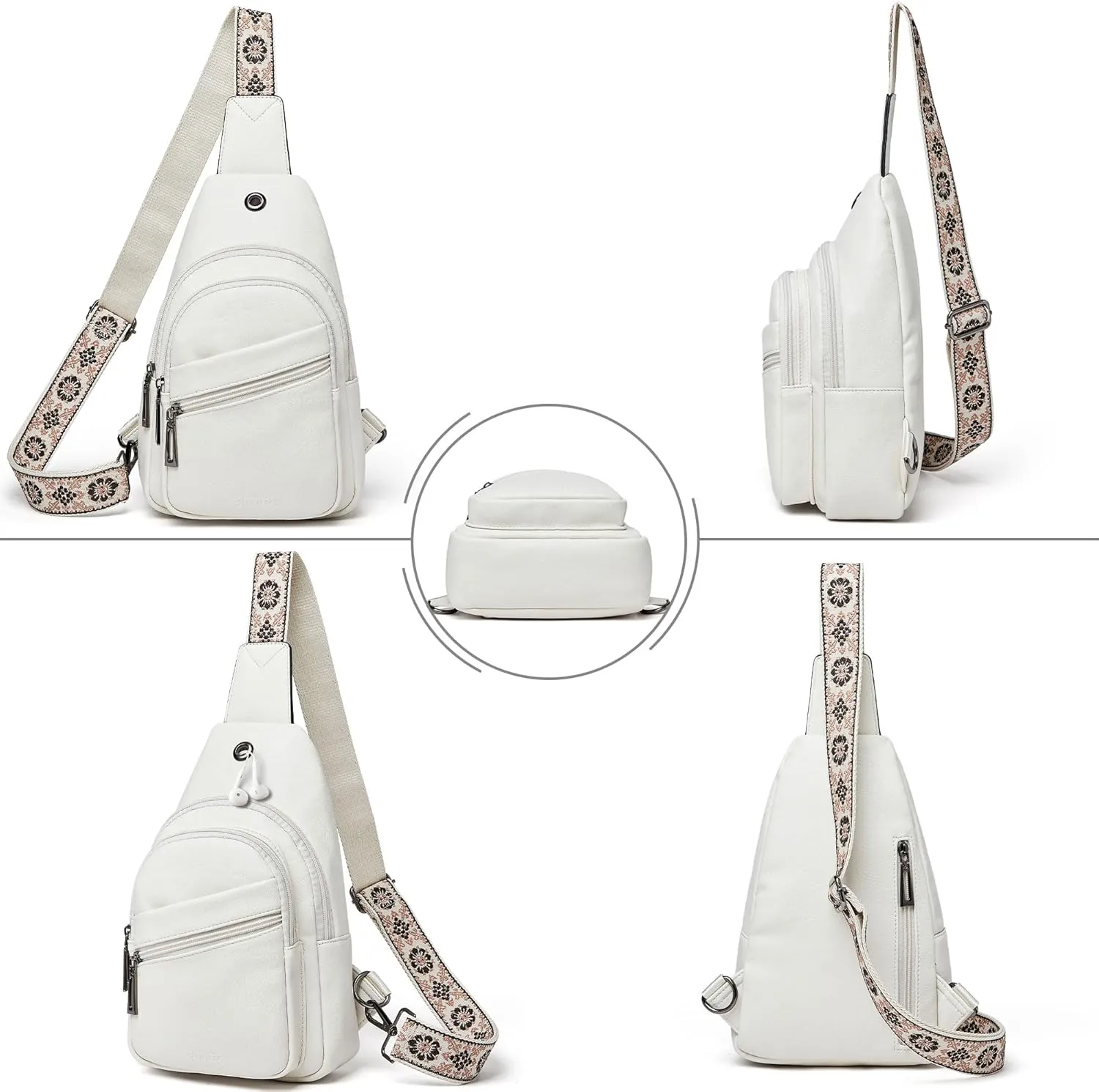 Shrrie Sling Bag - Crossbody Purse for Women, Adjustable Strap for Travel & Daily Use