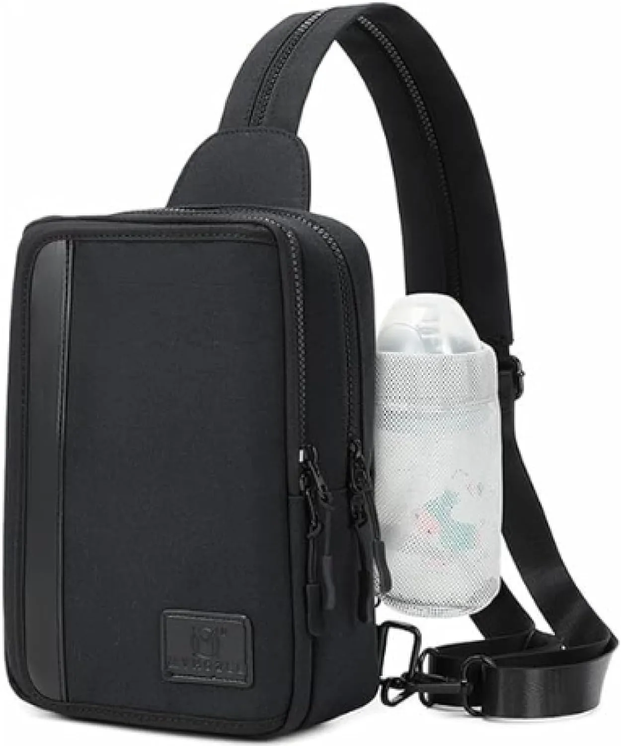 Sling Backpack Crossbody Sling Bag, Chest Bag Daypack Fanny Pack Cross Body Bag for Outdoors Hiking Traveling (A)
