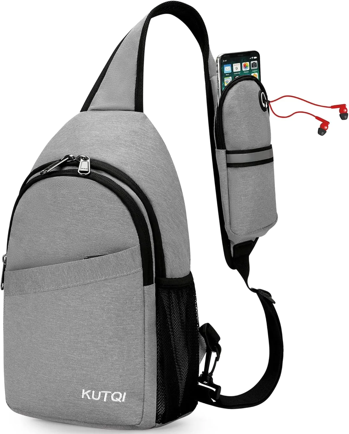 Sling Backpack Crossbody Sling Bag for Women Men Multipurpose Travel Essentials Hiking Chest Bag Daypack