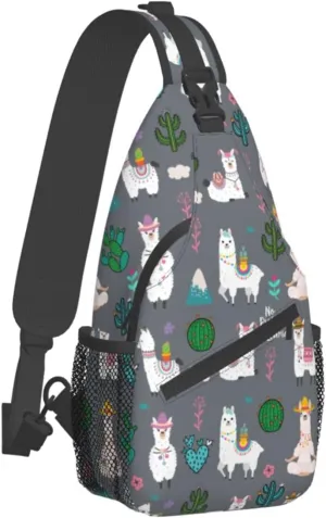 Sling Backpack For Men Hiking Daypack Crossbody Shoulder Bag Travel Chest Pack