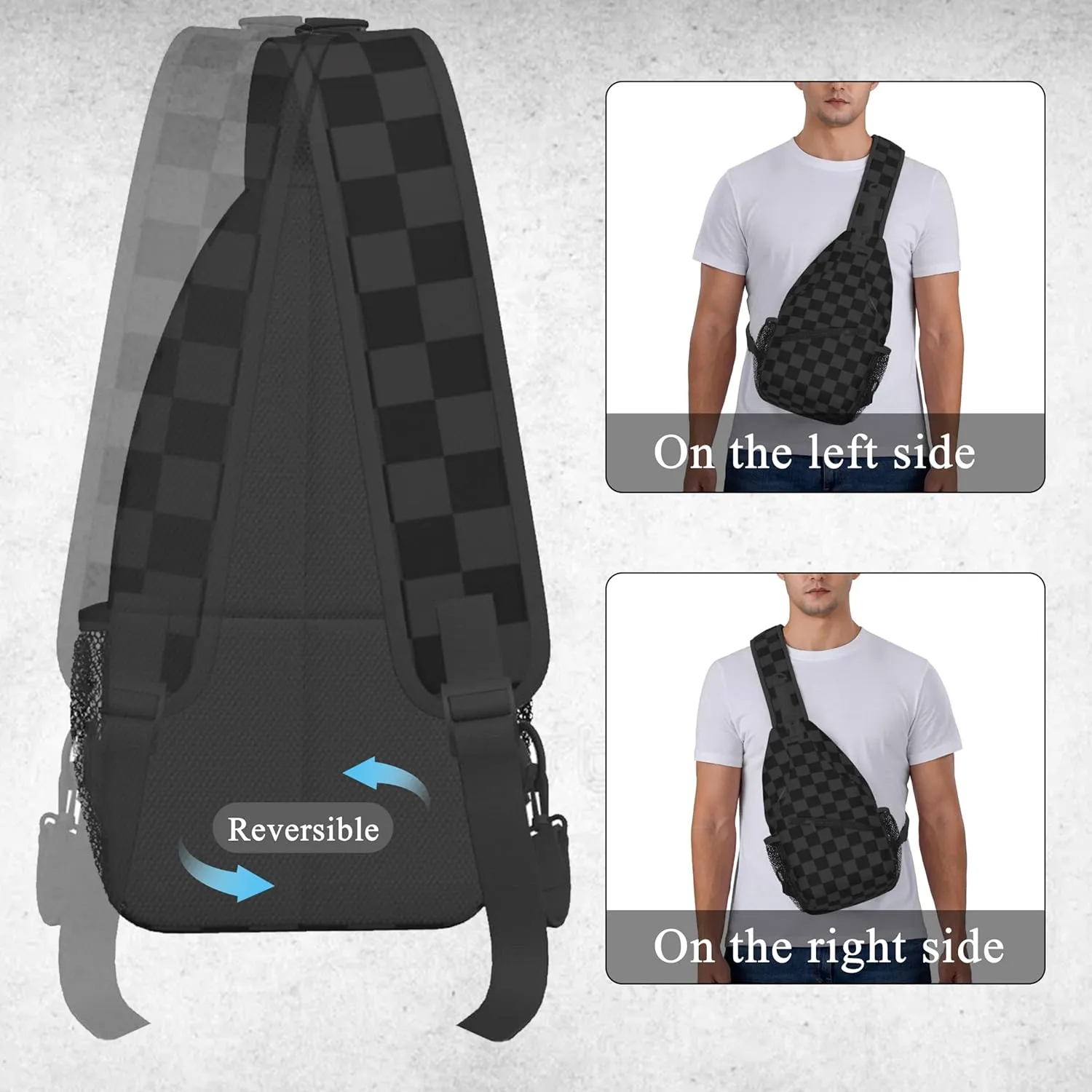 Sling Backpack Trendy Sling Bag Multipurpose Crossbody Sling Travel Hiking Crossbody Shoulder Backpack