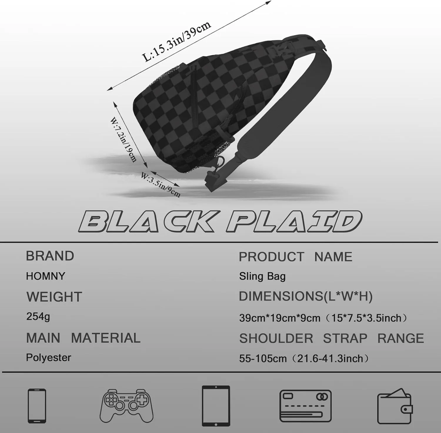 Sling Backpack Trendy Sling Bag Multipurpose Crossbody Sling Travel Hiking Crossbody Shoulder Backpack