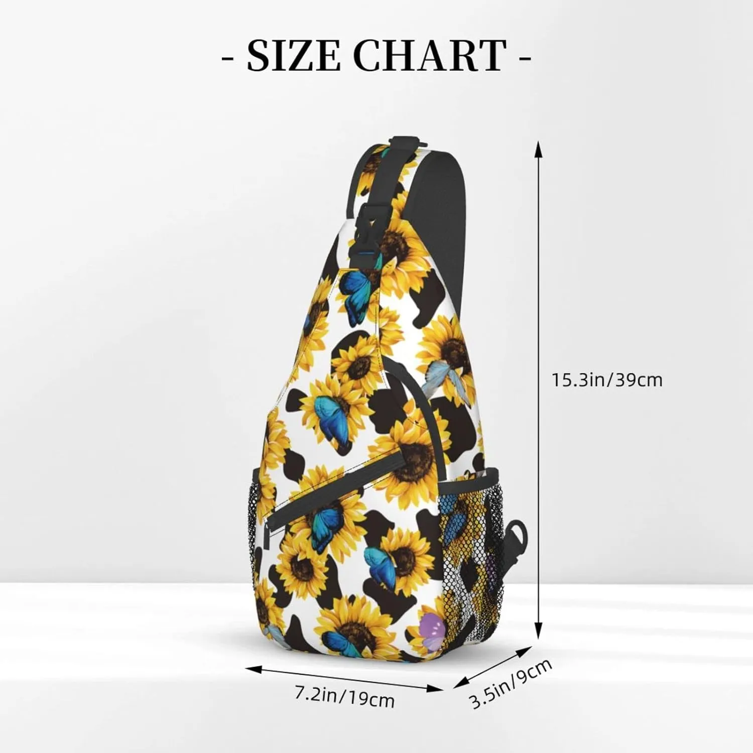 Sling Bag Crossbody Women Men Travel Chest Backpack Leisure Sports Outdoor Running Hiking
