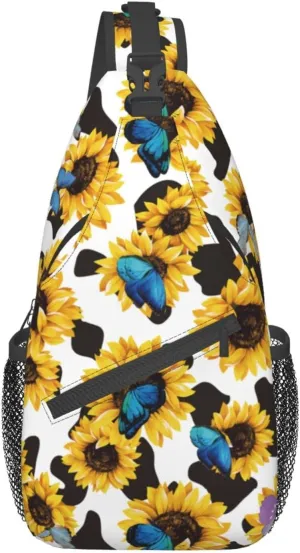 Sling Bag Crossbody Women Men Travel Chest Backpack Leisure Sports Outdoor Running Hiking