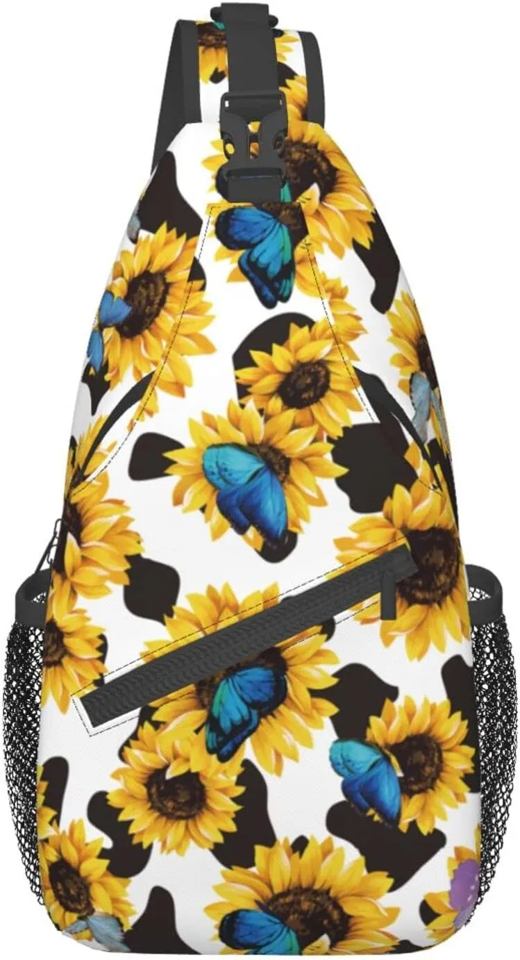 Sling Bag Crossbody Women Men Travel Chest Backpack Leisure Sports Outdoor Running Hiking