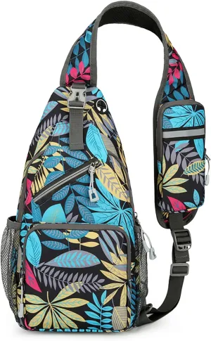 Sling Bag for Men Crossbody Chest Bag Sling Backpack Travel Hiking Daypack Sports Bag