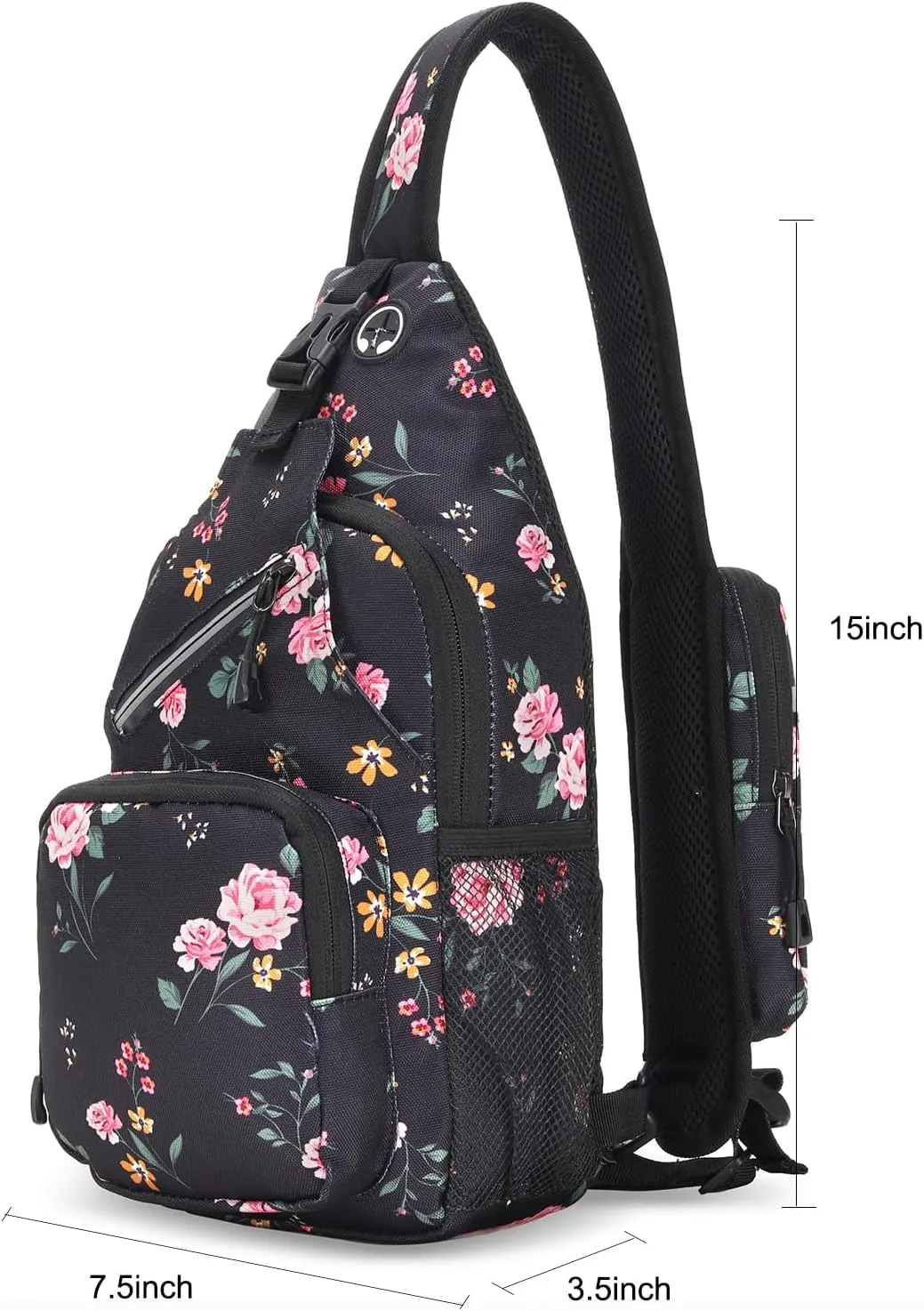 Sling Bag for Men Crossbody Chest Bag Sling Backpack Travel Hiking Daypack Sports Bag