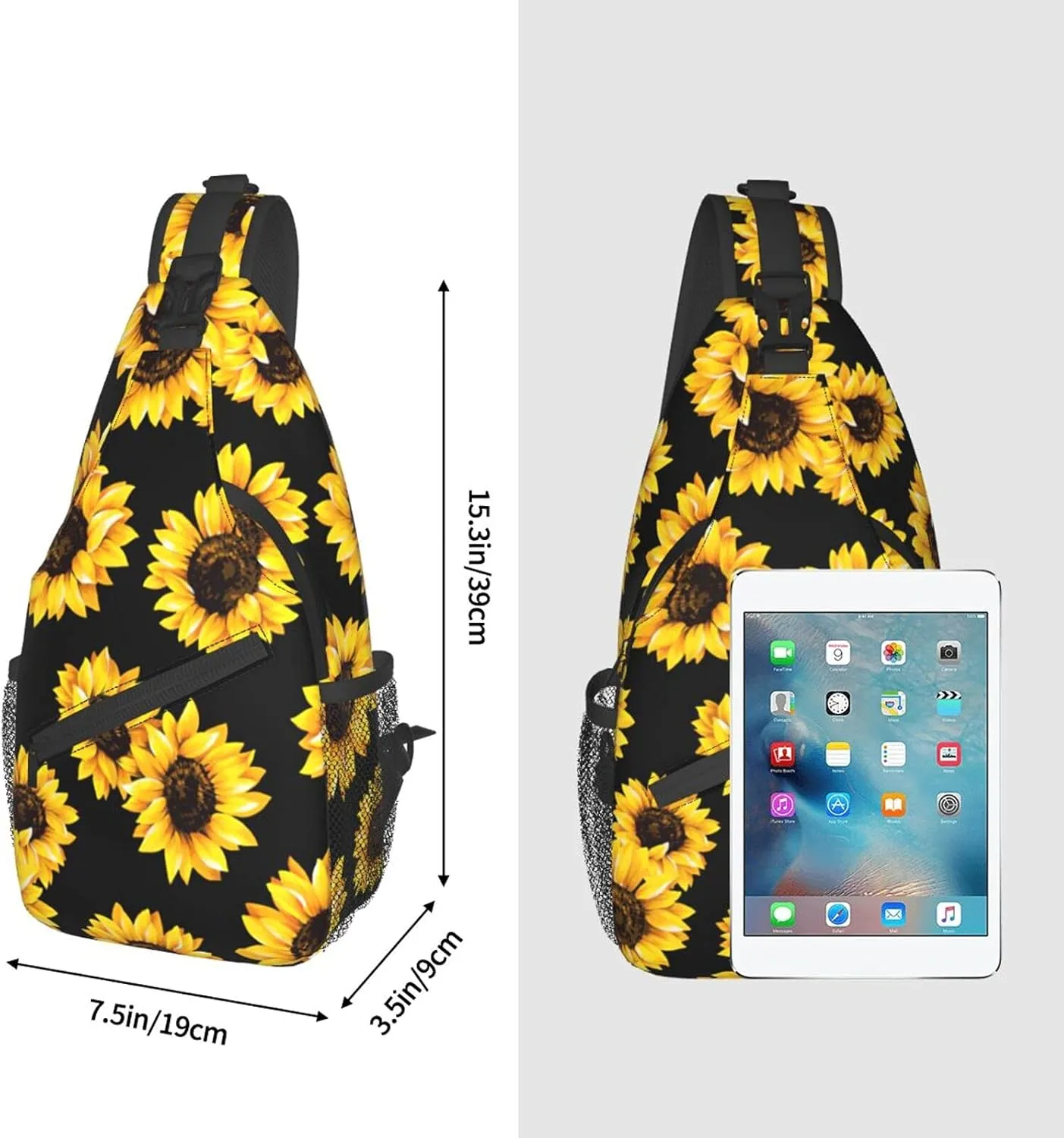 Sling Bag Women Men Backpack Crossbody Bag Travel Hiking Casual Sport Climbing Runners Daypack Waterproof