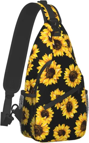 Sling Bag Women Men Backpack Crossbody Bag Travel Hiking Casual Sport Climbing Runners Daypack Waterproof