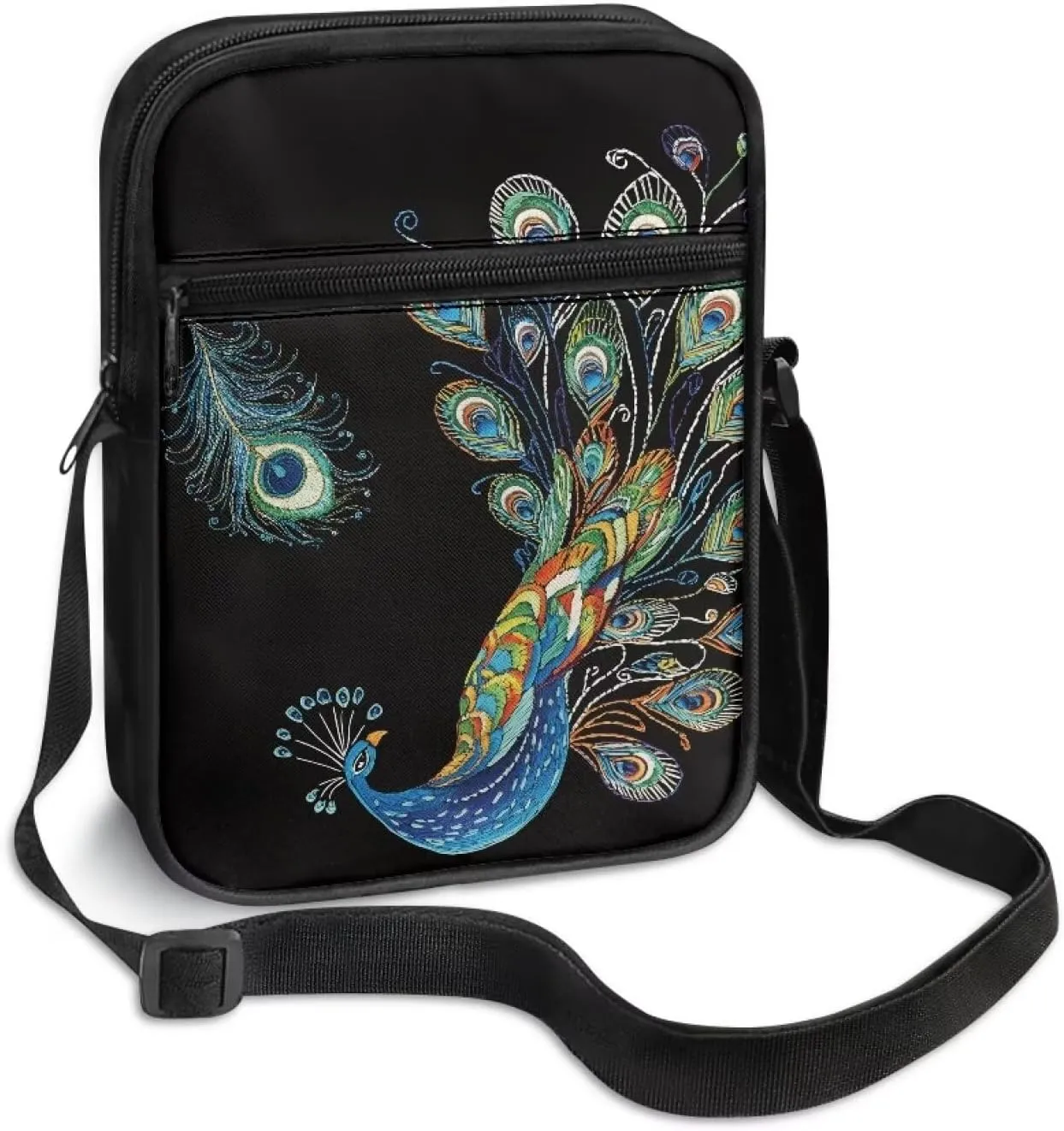 Small Messenger Bag for Men Women Wallet Purse Cell Phone Purse Shoulder Bag for Phone Passport