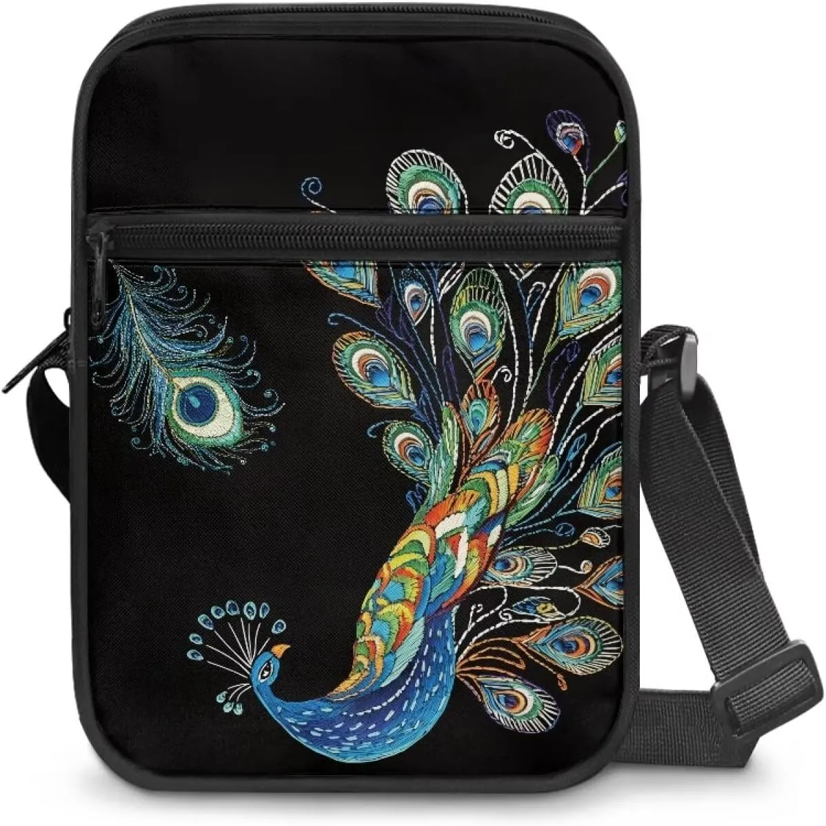 Small Messenger Bag for Men Women Wallet Purse Cell Phone Purse Shoulder Bag for Phone Passport