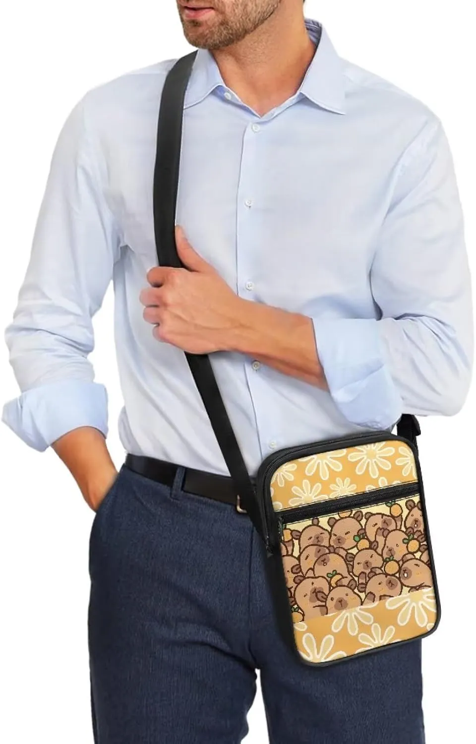 Small Messenger Bag for Men Women Wallet Purse Cell Phone Purse Shoulder Bag for Phone Passport