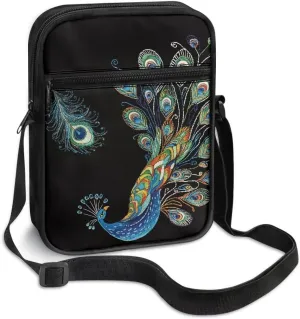 Small Messenger Bag for Men Women Wallet Purse Cell Phone Purse Shoulder Bag for Phone Passport