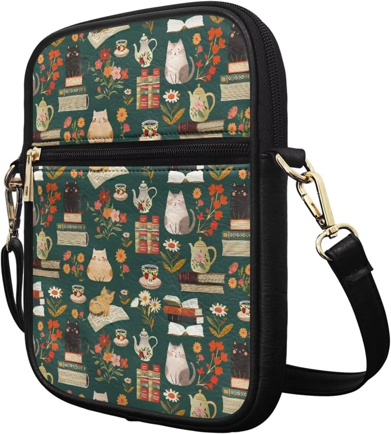 Small Messenger Bag for Women Work Lightweight Multipurpose Crossbody Shoulder Bag Travel Hiking Daypack