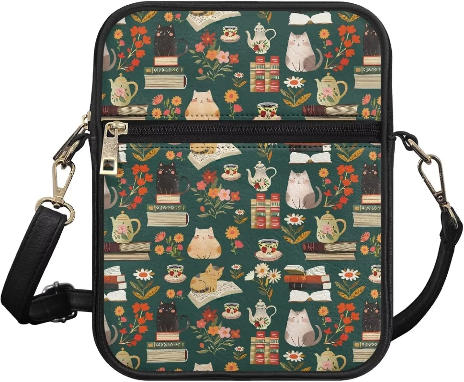 Small Messenger Bag for Women Work Lightweight Multipurpose Crossbody Shoulder Bag Travel Hiking Daypack