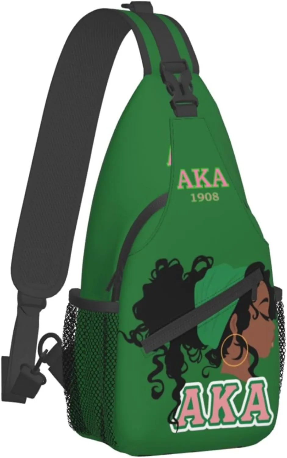 Sorority Gifts Unisex Crossbody Backpack Sling Bag chest bag for Hiking Traveling Outdoor Daypack