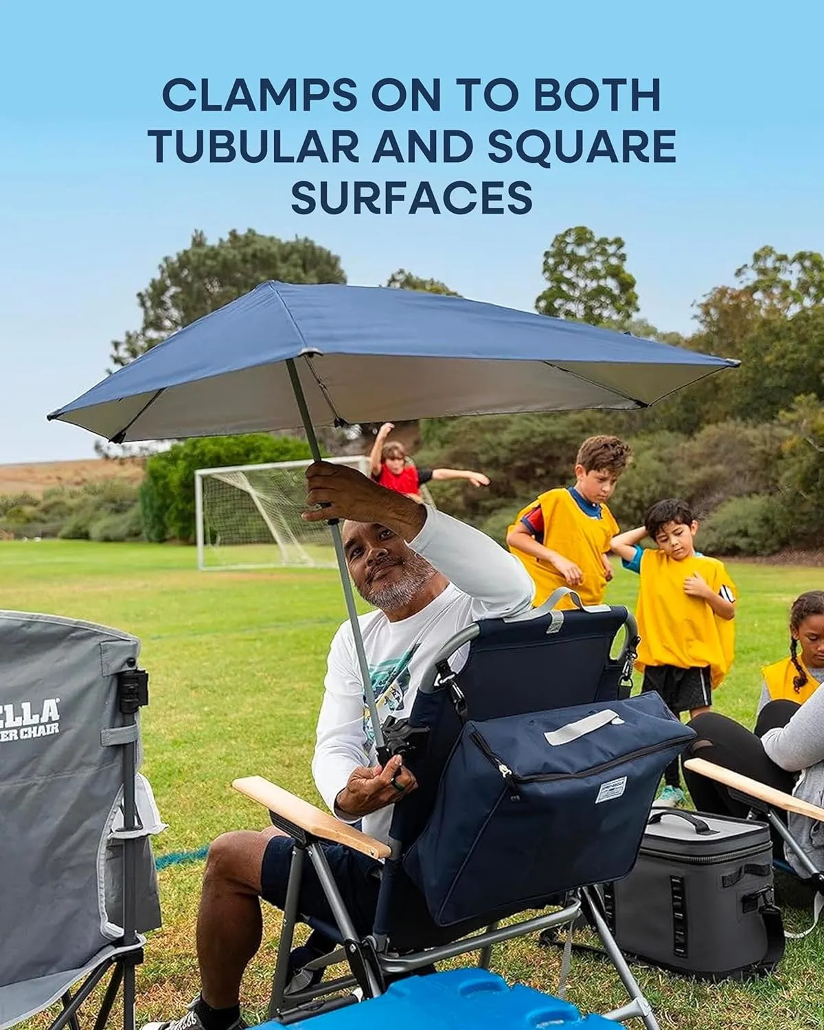 Sport-Brella Versa-Brella SPF 50  Adjustable Umbrella with Universal Clamp