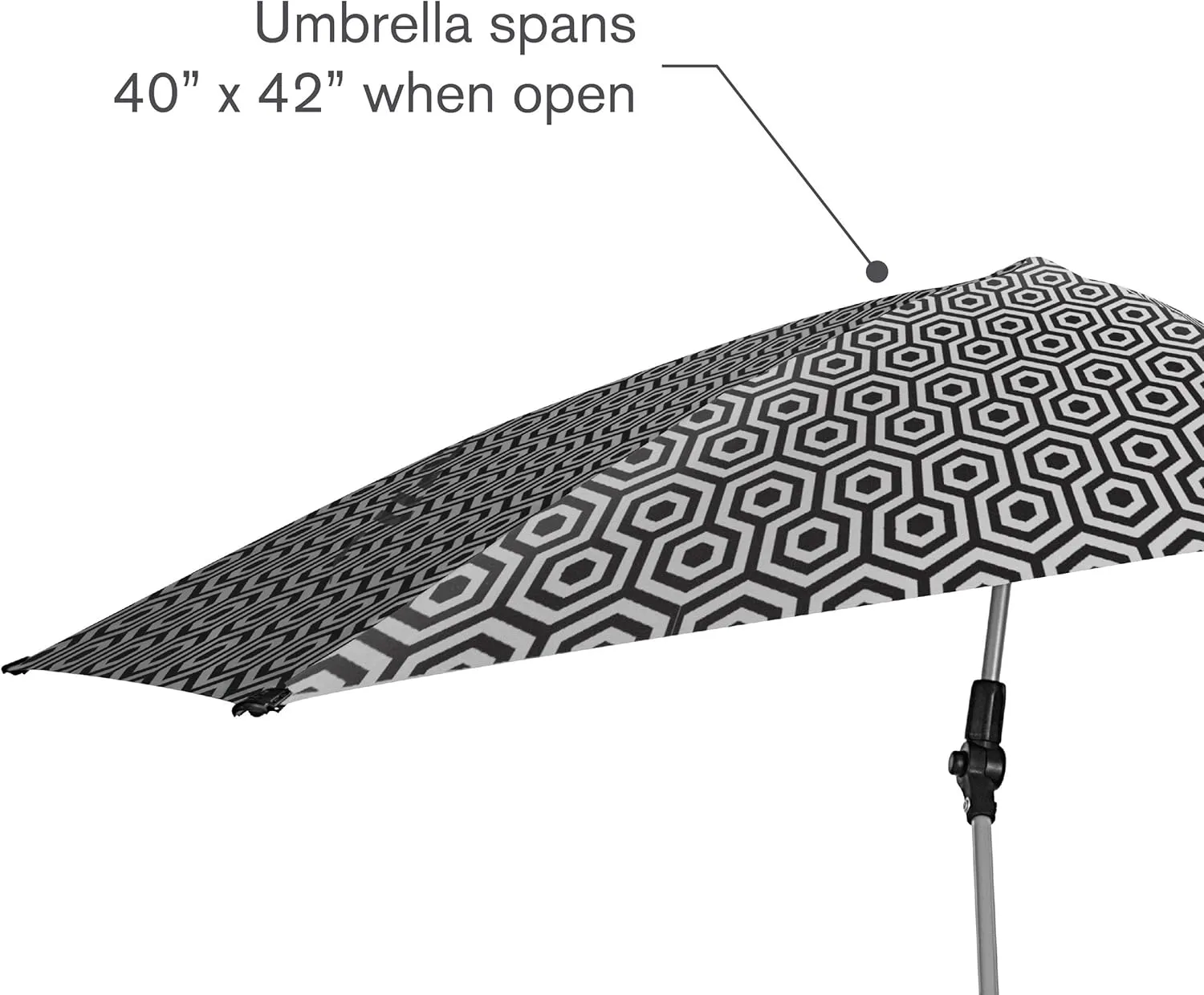 Sport-Brella Versa-Brella SPF 50  Adjustable Umbrella with Universal Clamp