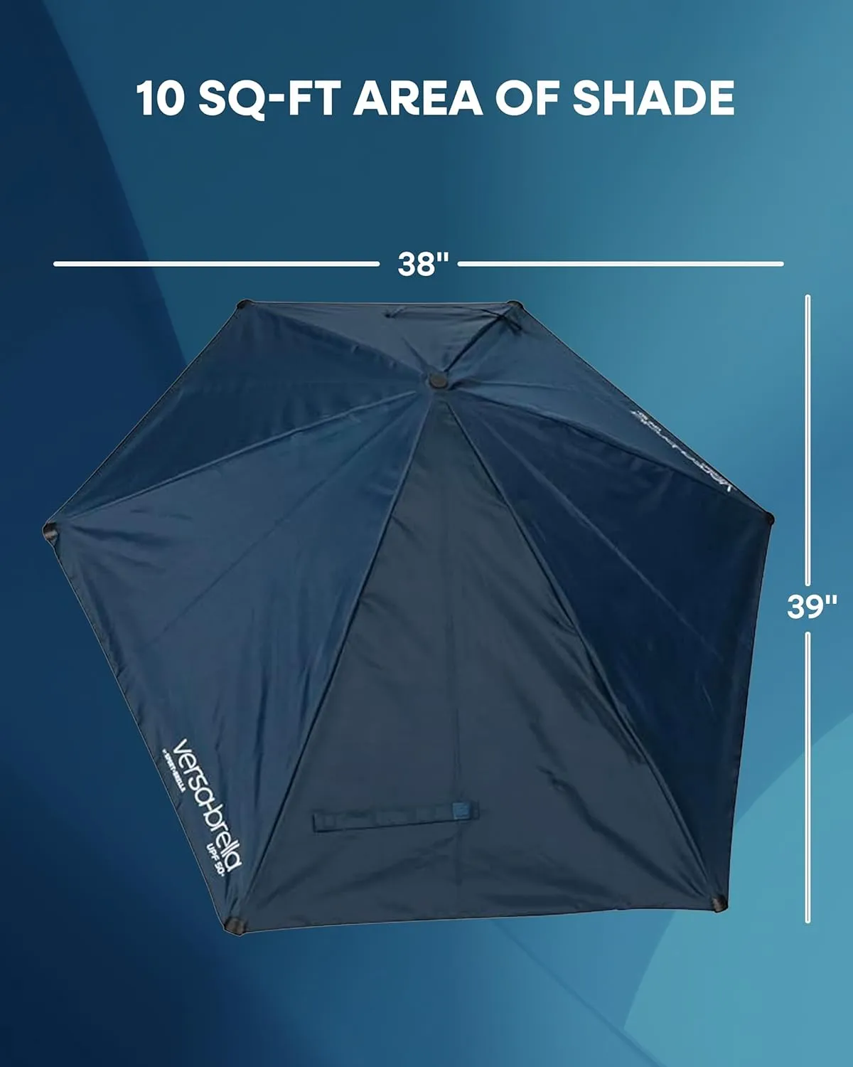 Sport-Brella Versa-Brella SPF 50  Adjustable Umbrella with Universal Clamp