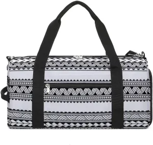 Sport Gym Duffel with Shoe Compartment Wet Pocket, Maoris-polynesians-tattoos Shoulder Travel Bag for Women Men, style-2