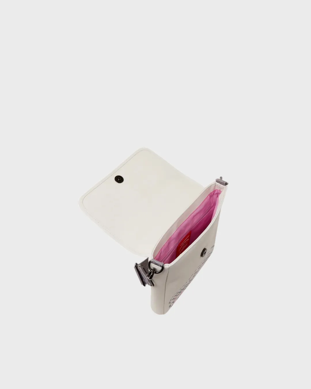 Sprayground Cream Check Messenger Sling