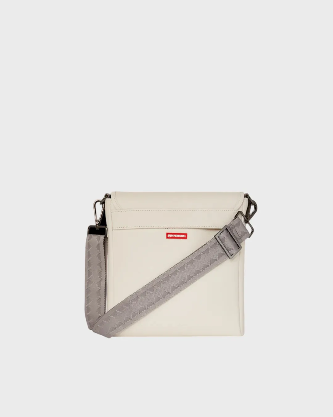 Sprayground Cream Check Messenger Sling