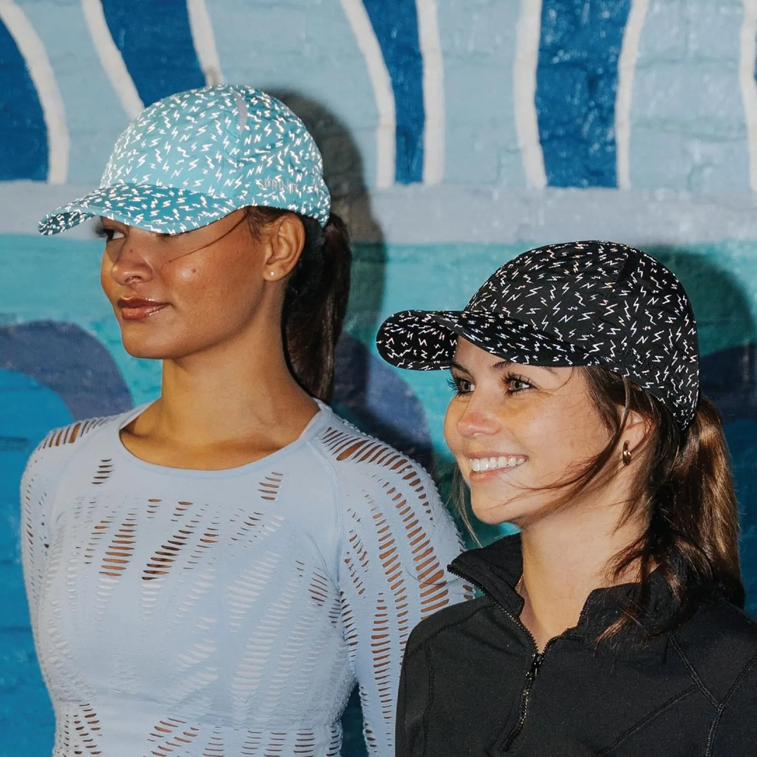 Sprints Race Day Performance Reflective Running Cap | The Lightweight, Quick Dry, Sport Hat, One Size, Unisex