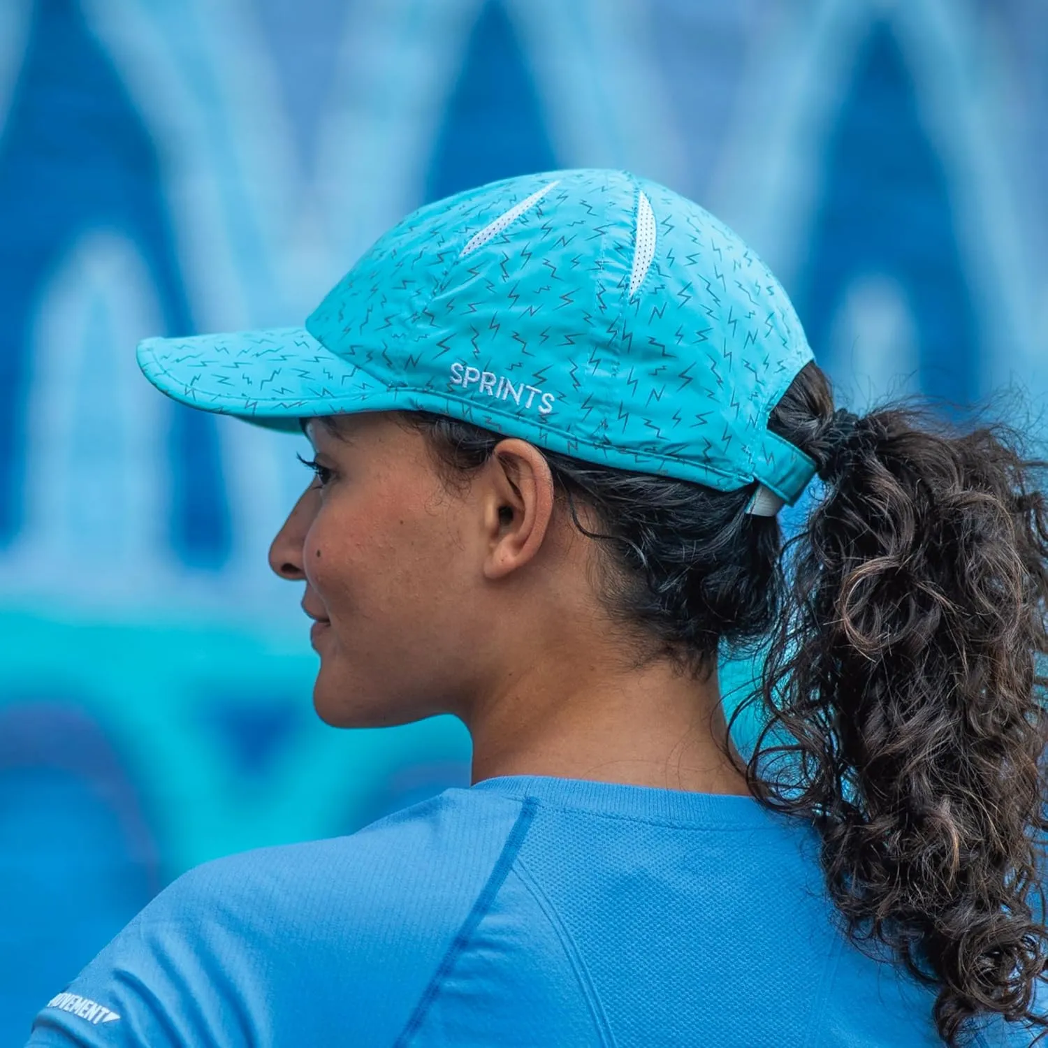 Sprints Race Day Performance Reflective Running Cap | The Lightweight, Quick Dry, Sport Hat, One Size, Unisex