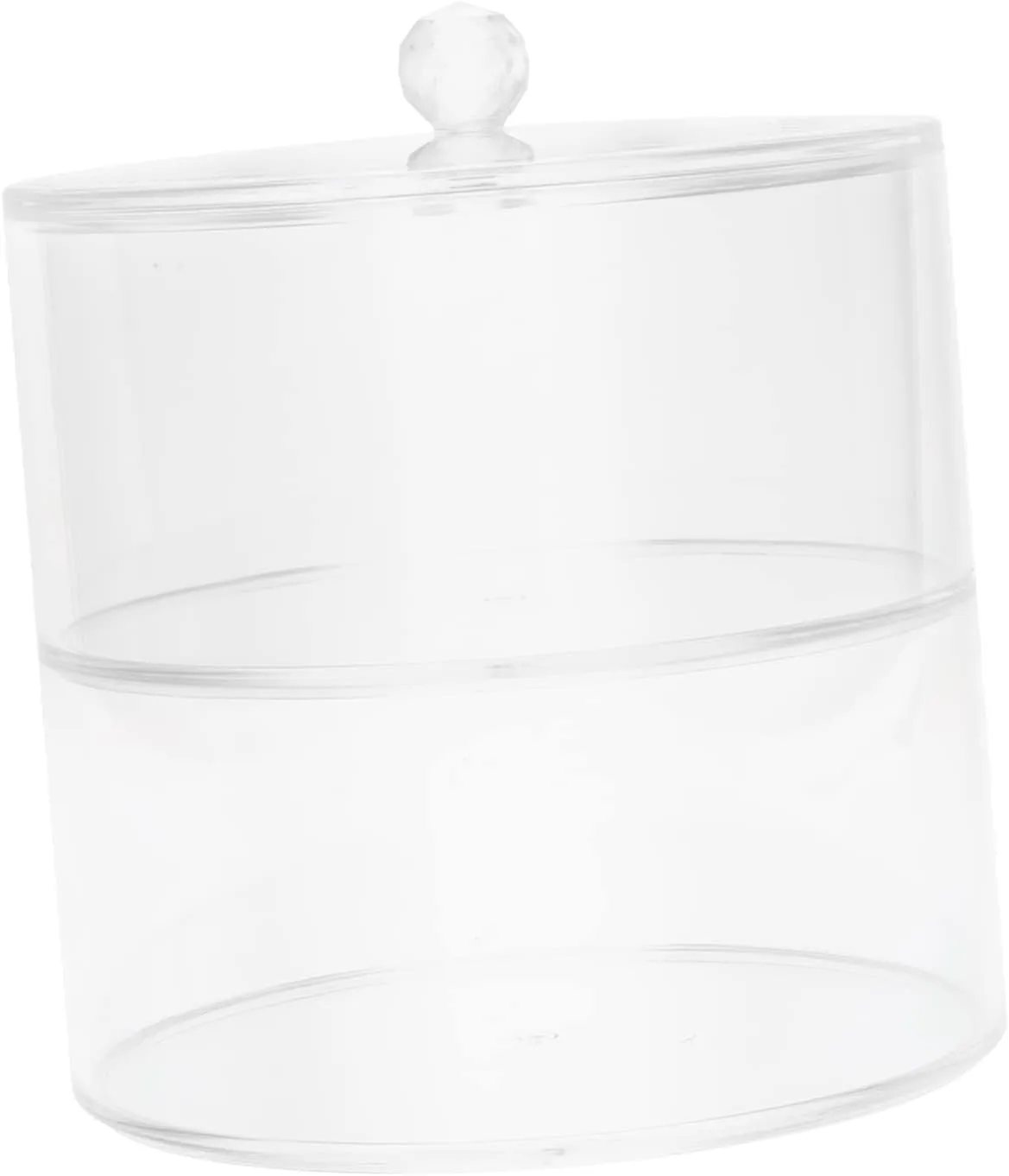 Stackable Acrylic Jewelry Storage Organizer Box Transparent Multi Display Case for Watches Belts Hair Accessories and Cosmetics and Stylish Home Storage
