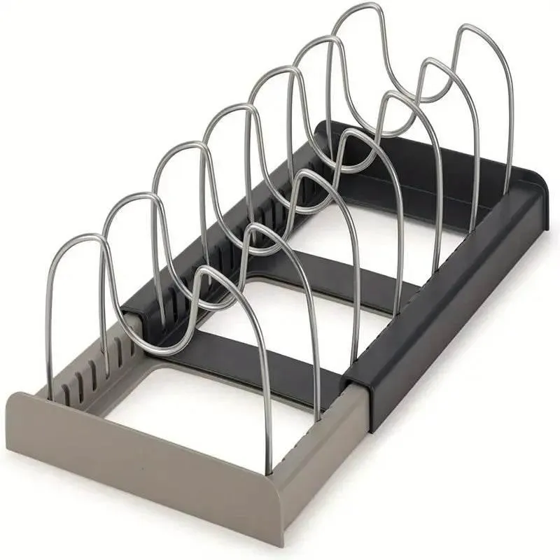 Stackable Cookware Organizer - Kitchen Storage Solution