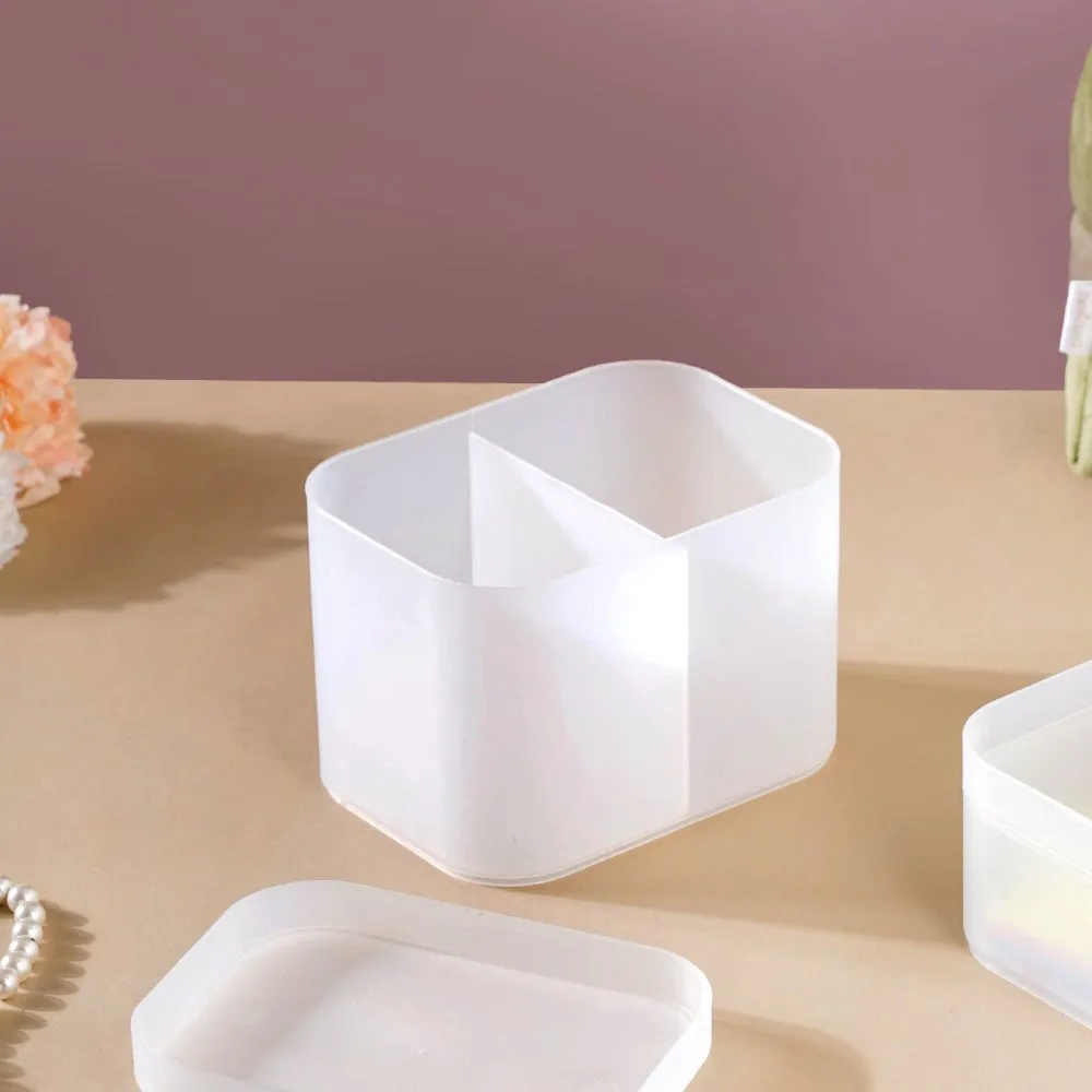 Stackable Desk Organizer Box Set Of 2