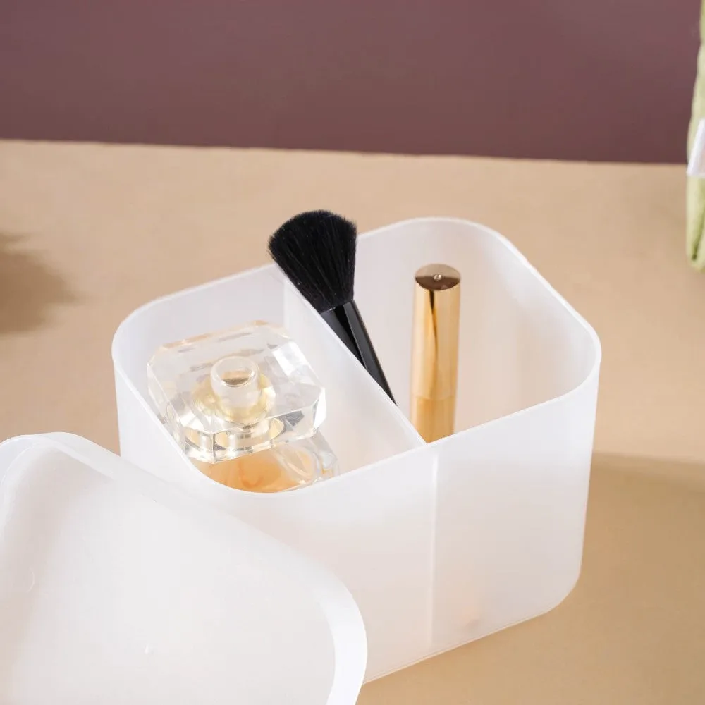 Stackable Desk Organizer Box Set Of 2