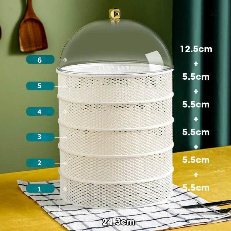 Stackable Multi-Layer Food Cover - Food Storage Protector