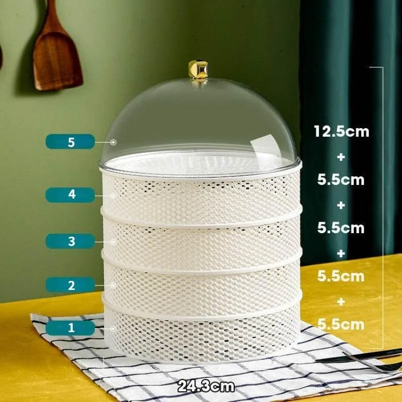 Stackable Multi-Layer Food Cover - Food Storage Protector