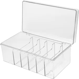 STOBOK Mobile Phone Charger Storage Box Cord Organizer Box Desk Cord Organizer Wire Organizer Storage