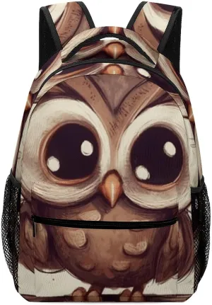 Stylish Backpack, Cute Owl Print Durable Backpack Travel Backpack Hiking Backpack Ergonomic Backpack Comfortable Backpack