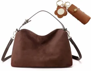 Stylish Faux Suede Tote Bag for Women - Durable, Lightweight, and Versatile Large Handbag - Perfect for Everyday Use, Work, Travel, and Chic Fashion - Spacious for Ultimate Convenience