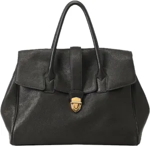Stylish Genuine Leather Tote Bag for Women - Lightweight Underarm Commuter Purse | Elegant Designer Handbag