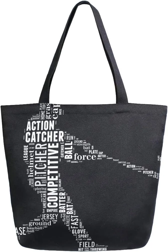 SUABO Tote Bag Kitchen Reusable Grocery Bags Canvas Shopping Bag for Mom's Gift Outdoor